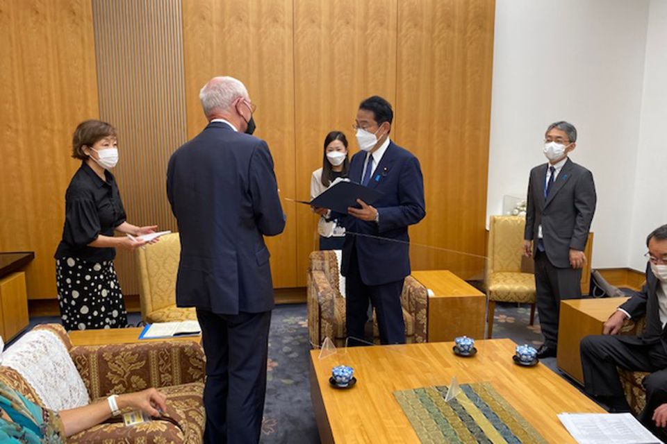 ⑲7.19首相官邸にて